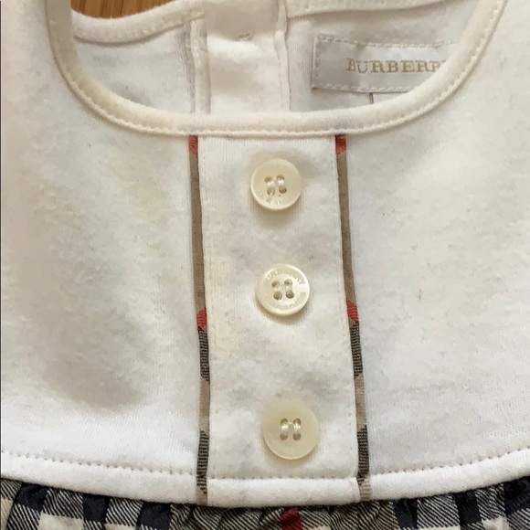 Authentic Burberry Girls L/S Top Set sz 6M/68cm - Picture 2 of 7